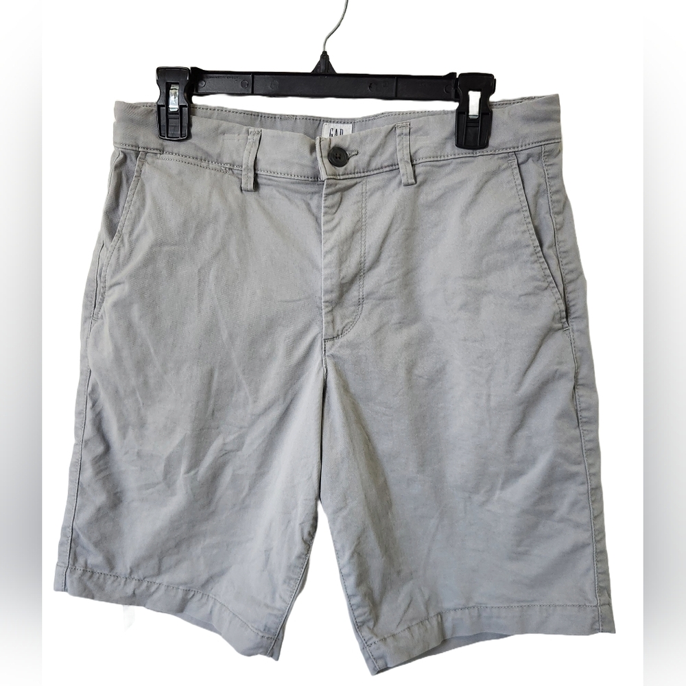GAP Gray Flat Front Casual Shorts